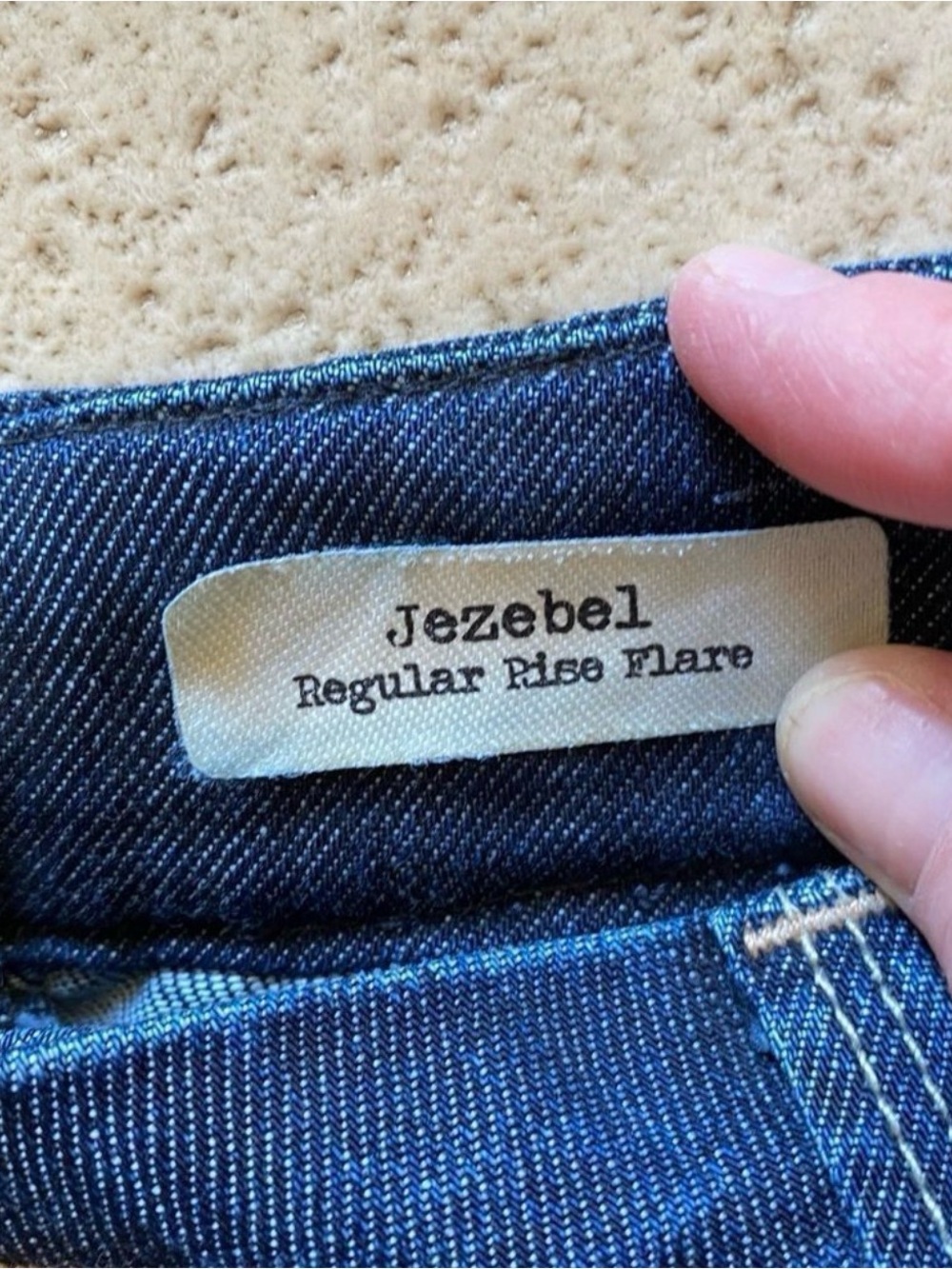 Dylan George 28 Jezebel Flare Regular Rise Jeans - Picture 6 of 7